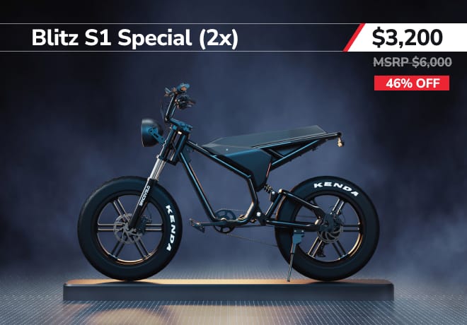 Blitz S1 Space Age All Terrain Electric Bike Indiegogo