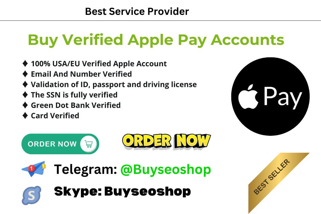 Top 2 Website To Buy, Verified Apple Pay Accounts | Indiegogo