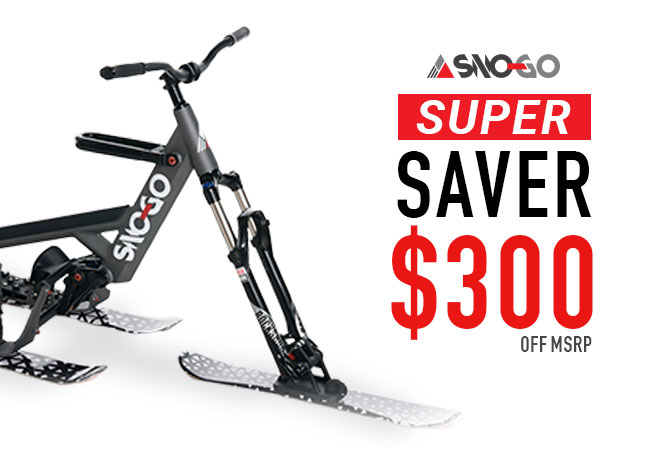 3 blade snow bike