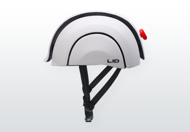 indiegogo foldable bike helmet