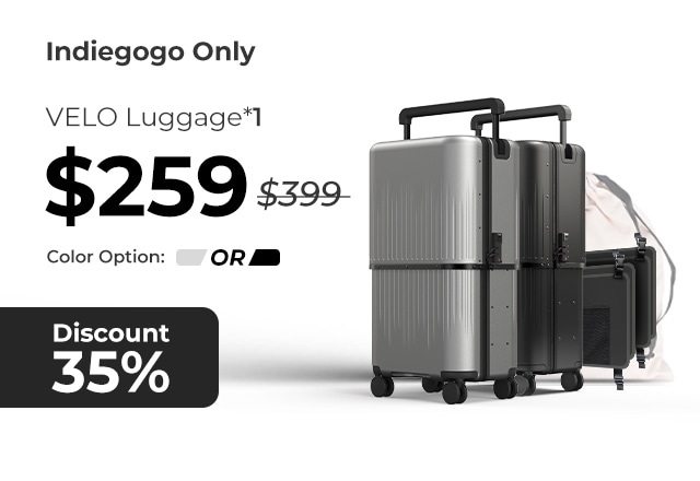 Incredibly clever' telescopic VELO Luggage bag can expand or contract based  on how much you're packing - Yanko Design