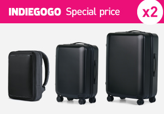 SHAPL Suitcase Backpack Smart Designer Quality Indiegogo