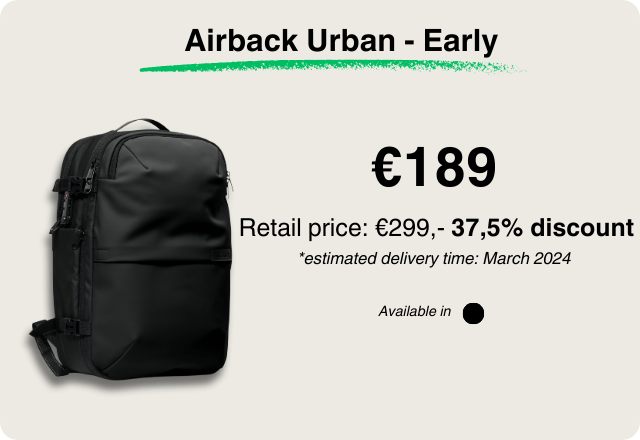 Airback Travel Deluxe Backpack