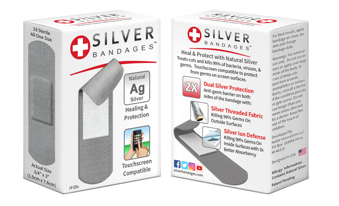 Silver bandages shop