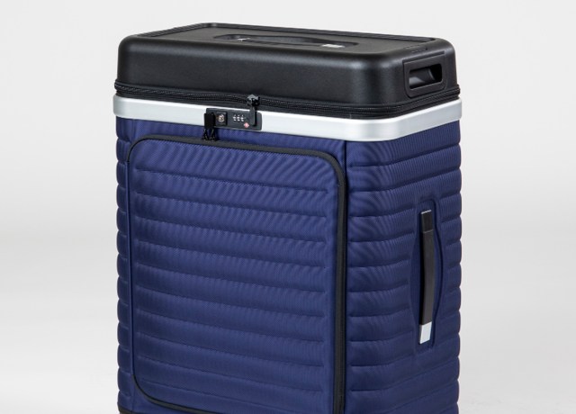 Pull up suitcase best sale