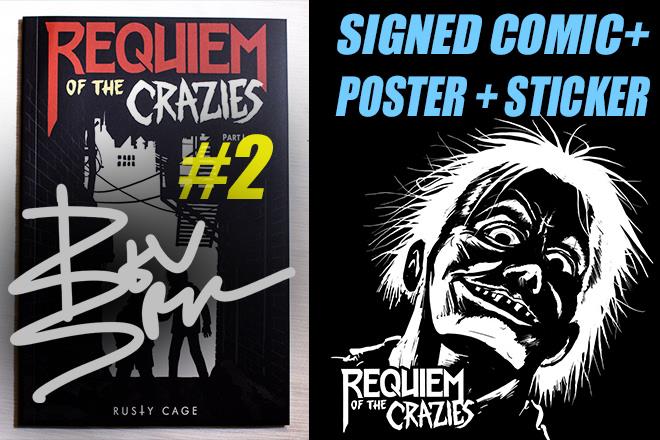 Requiem Of The Crazies Comic Book Issue 2 Indiegogo