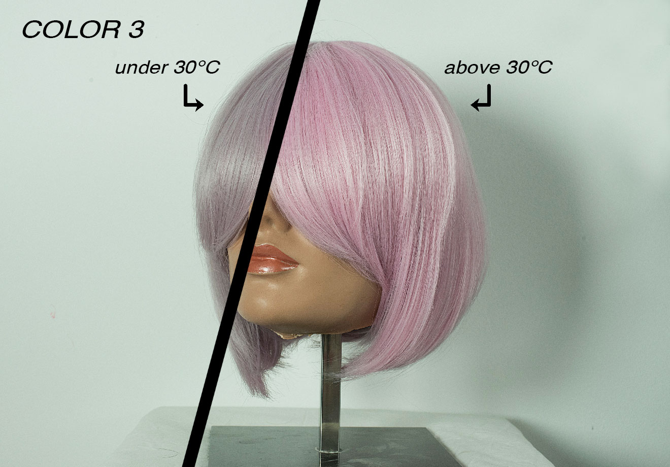Color changing wig clearance