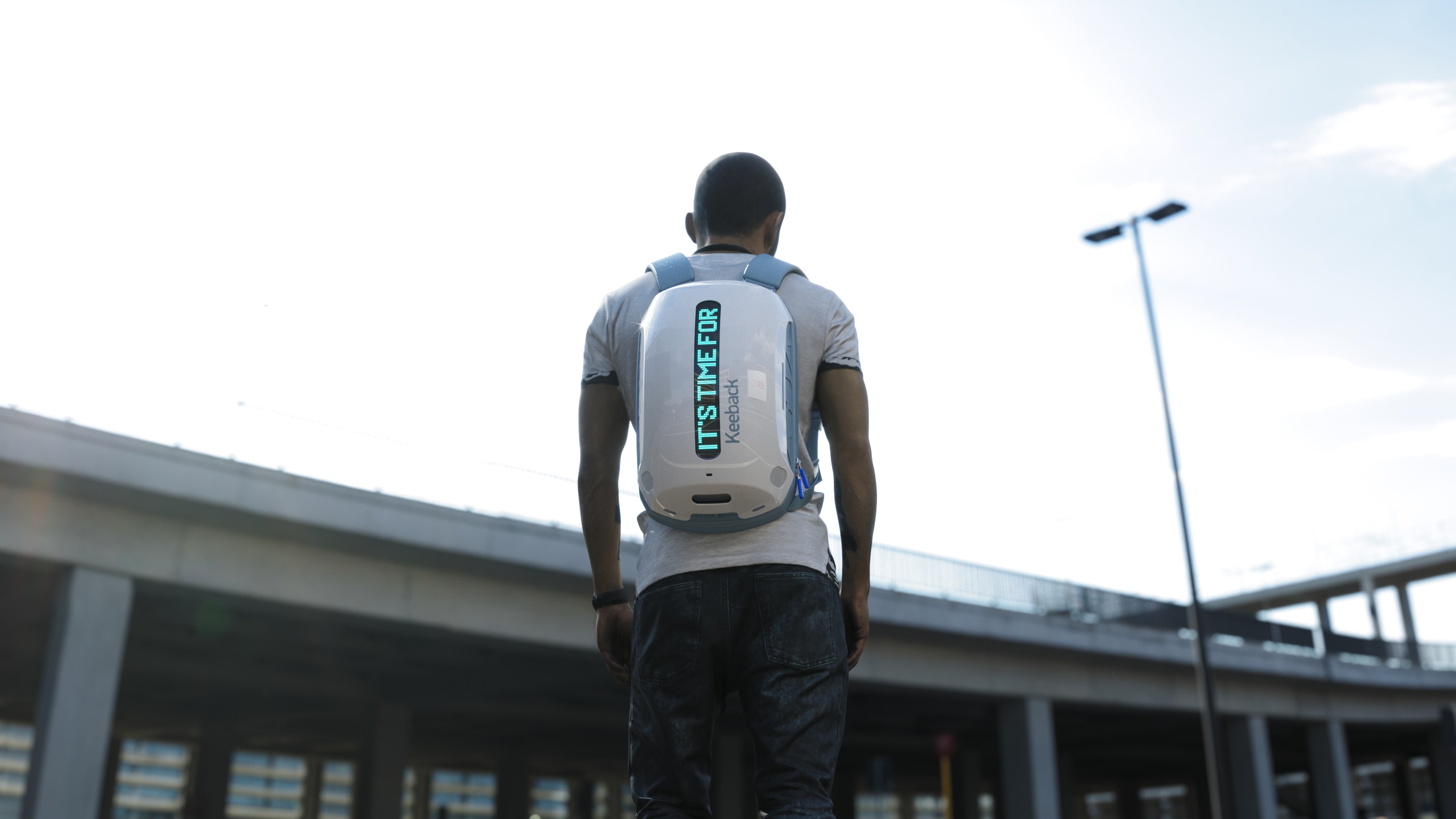 Keeback backpack top