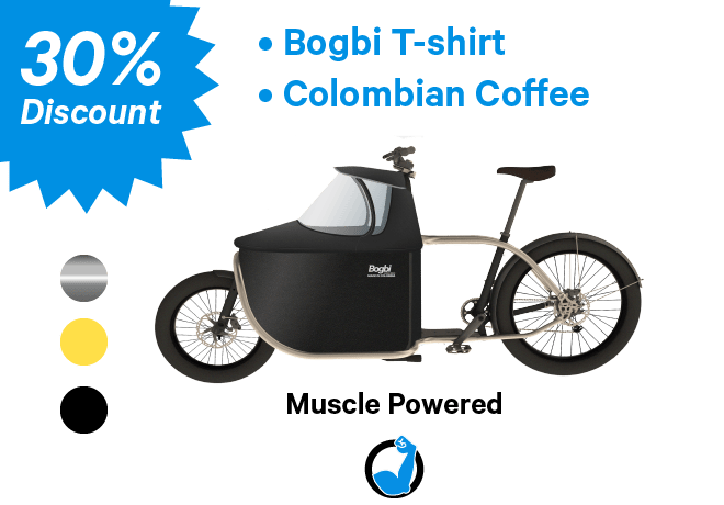 Bogbi Cargo Bike - The Best family 