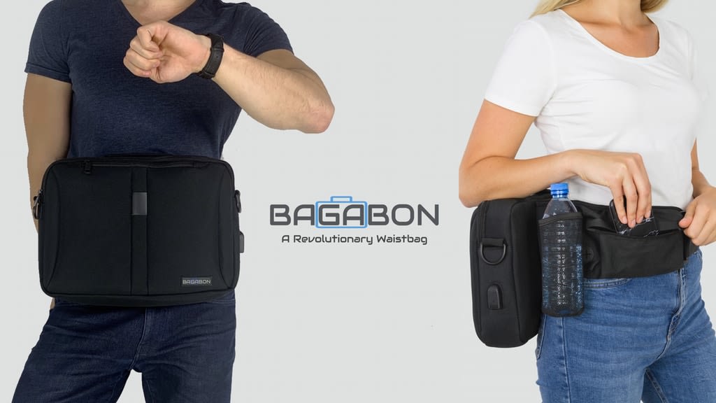 Laptop bag hotsell with hip belt