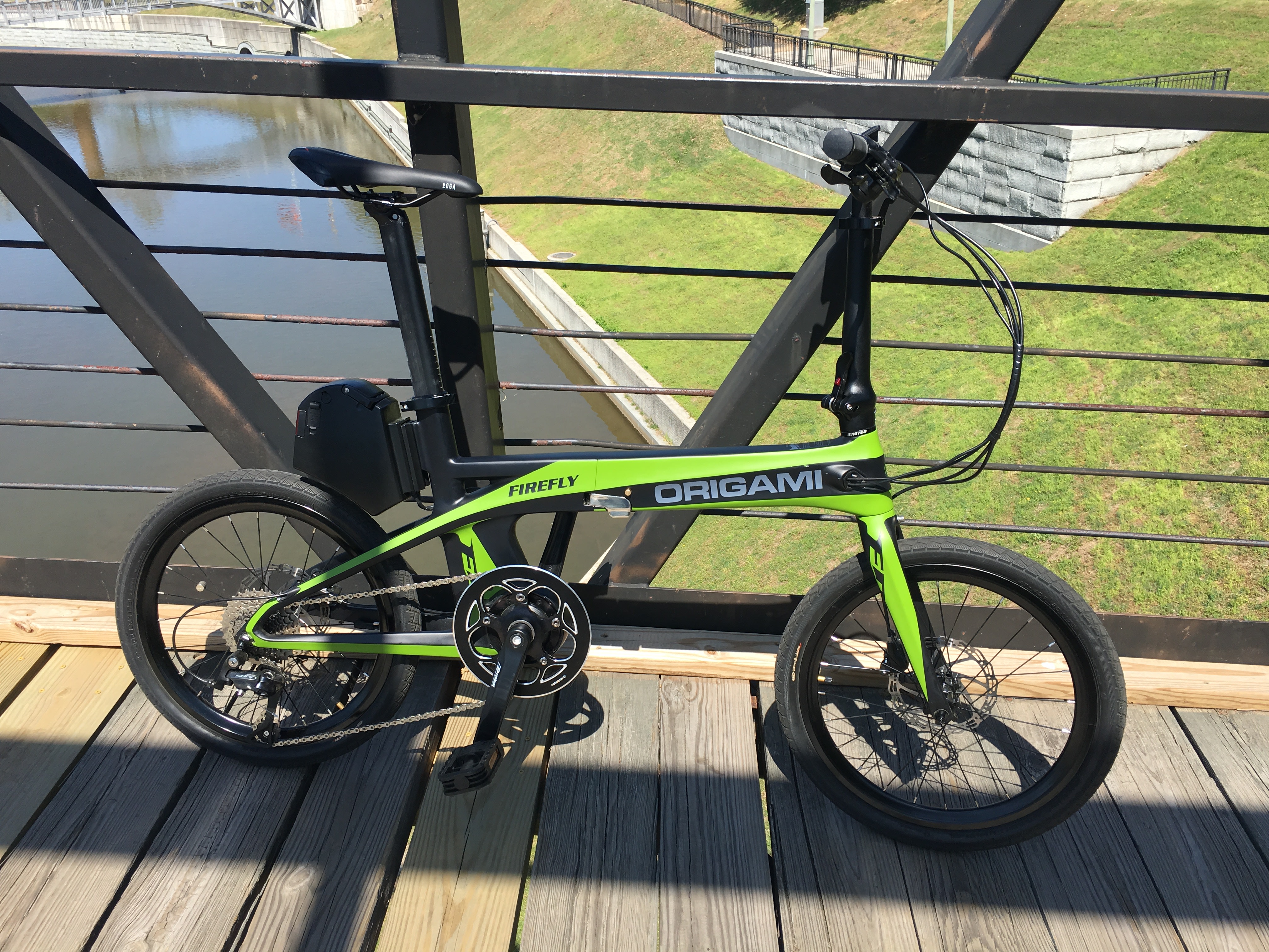 Origami FireFly ultimate folding electric bike. Indiegogo