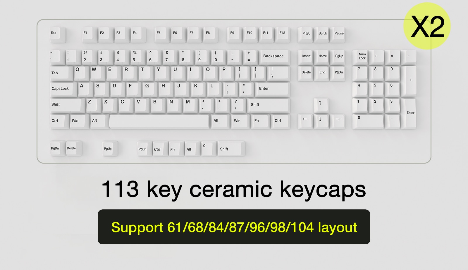 Cerakey: First keycaps set that made of ceramic   Indiegogo