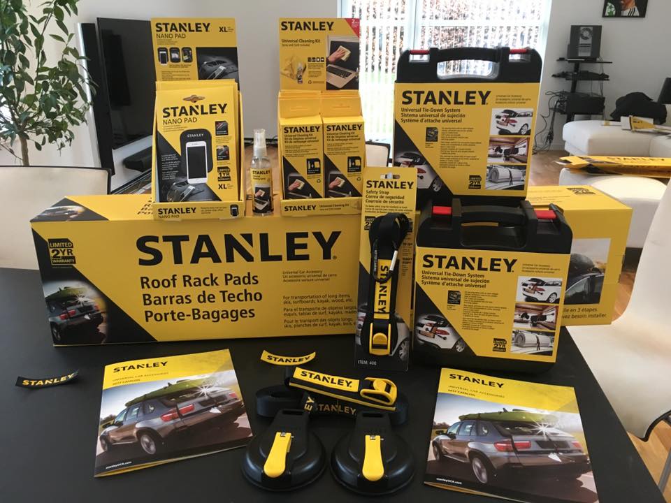 Stanley roof discount rack pad system