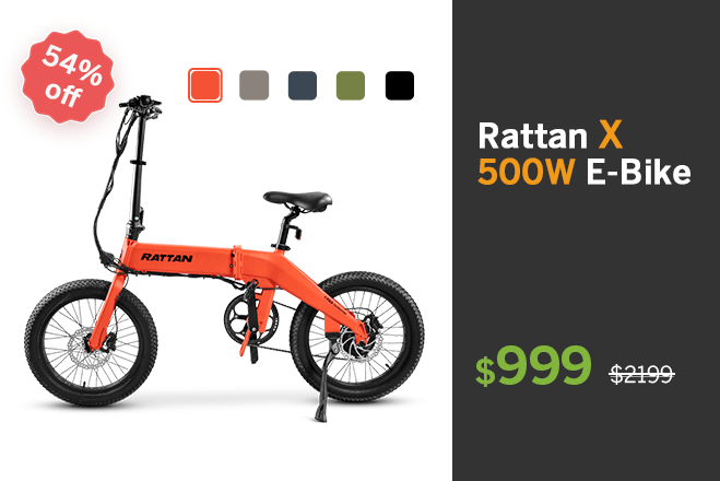 Rattan xl ebike top