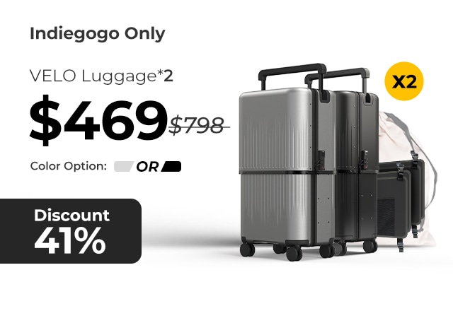 Best kickstarter luggage top