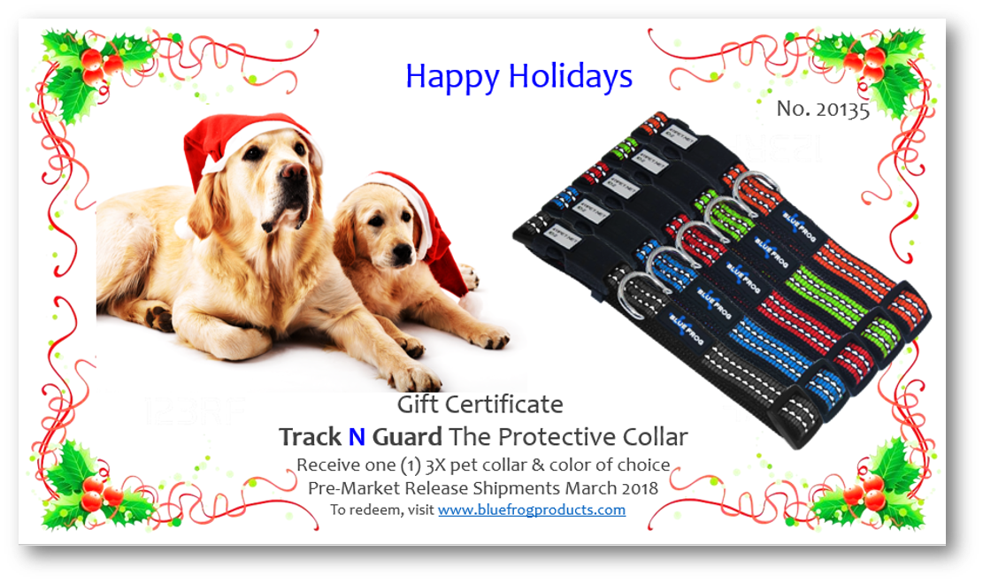 Track n shop guard dog collar