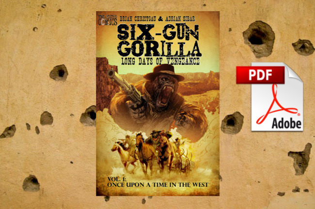 Six Gun Gorilla Graphic Novel Indiegogo