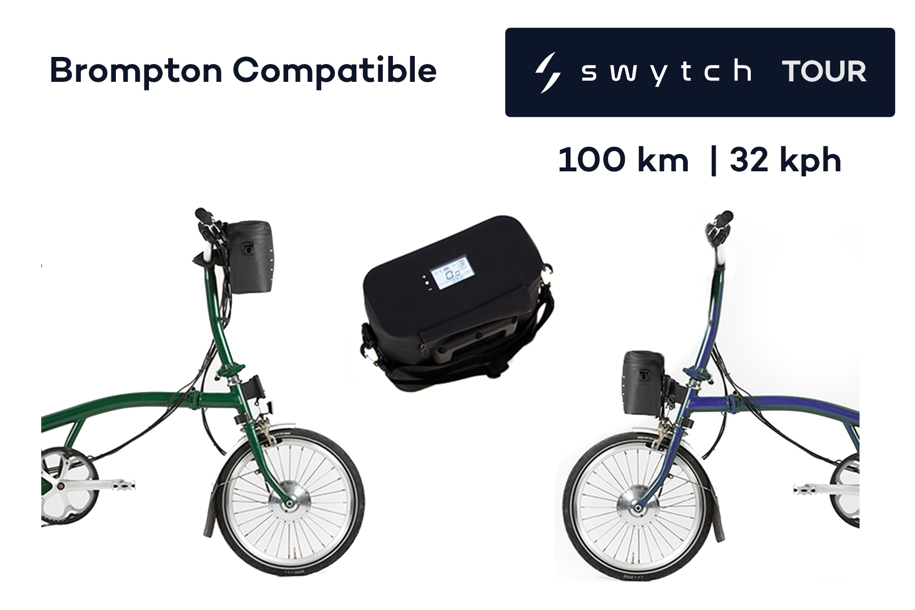 swytch bike brompton electric conversion kit