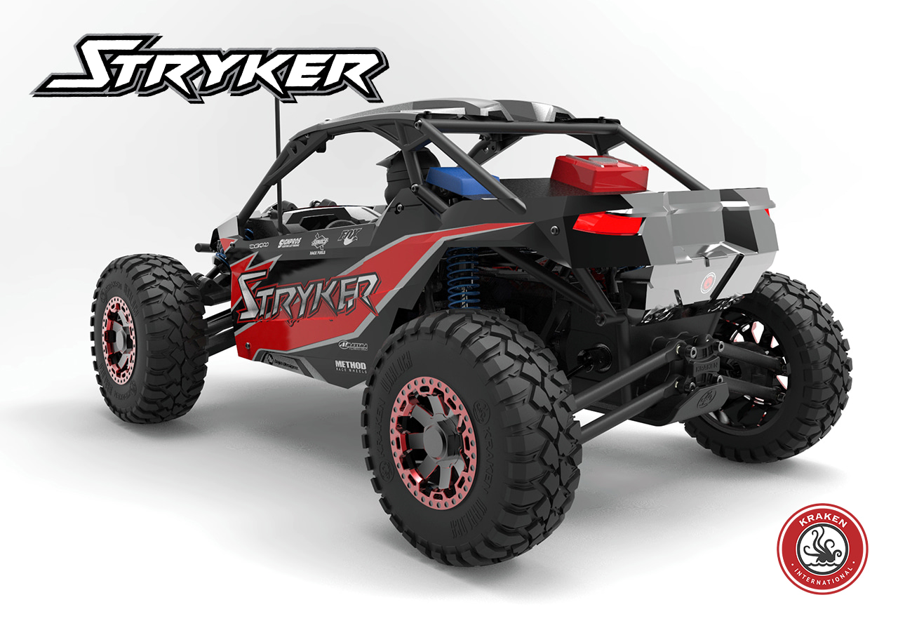The Kraken Stryker is built strong and durable, capable of handling up to 4S lipo power